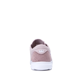 Mens Supra Low Top Shoes HAMMER RUN Mauve/white | AU-89124